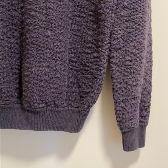 Frank and Oak Crewneck Sweater Navy - Picture 7 of 9